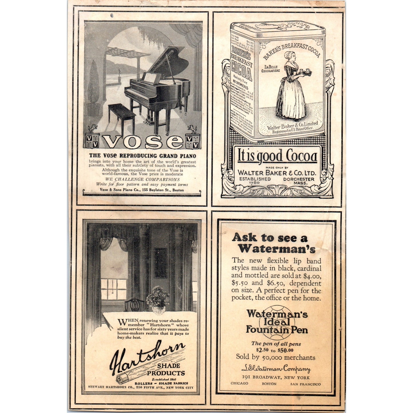 The Royal Mail Steam Packet Co Winter Cruises 1924 Magazine Ad D23