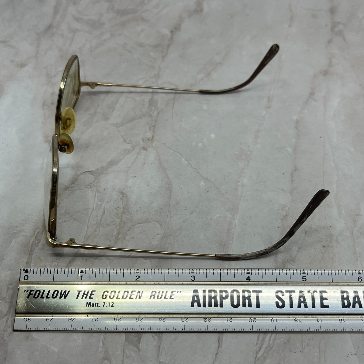 Vintage Wire Frame with Clip On Sunglasses Eyeglasses Frames TG7-G5-1