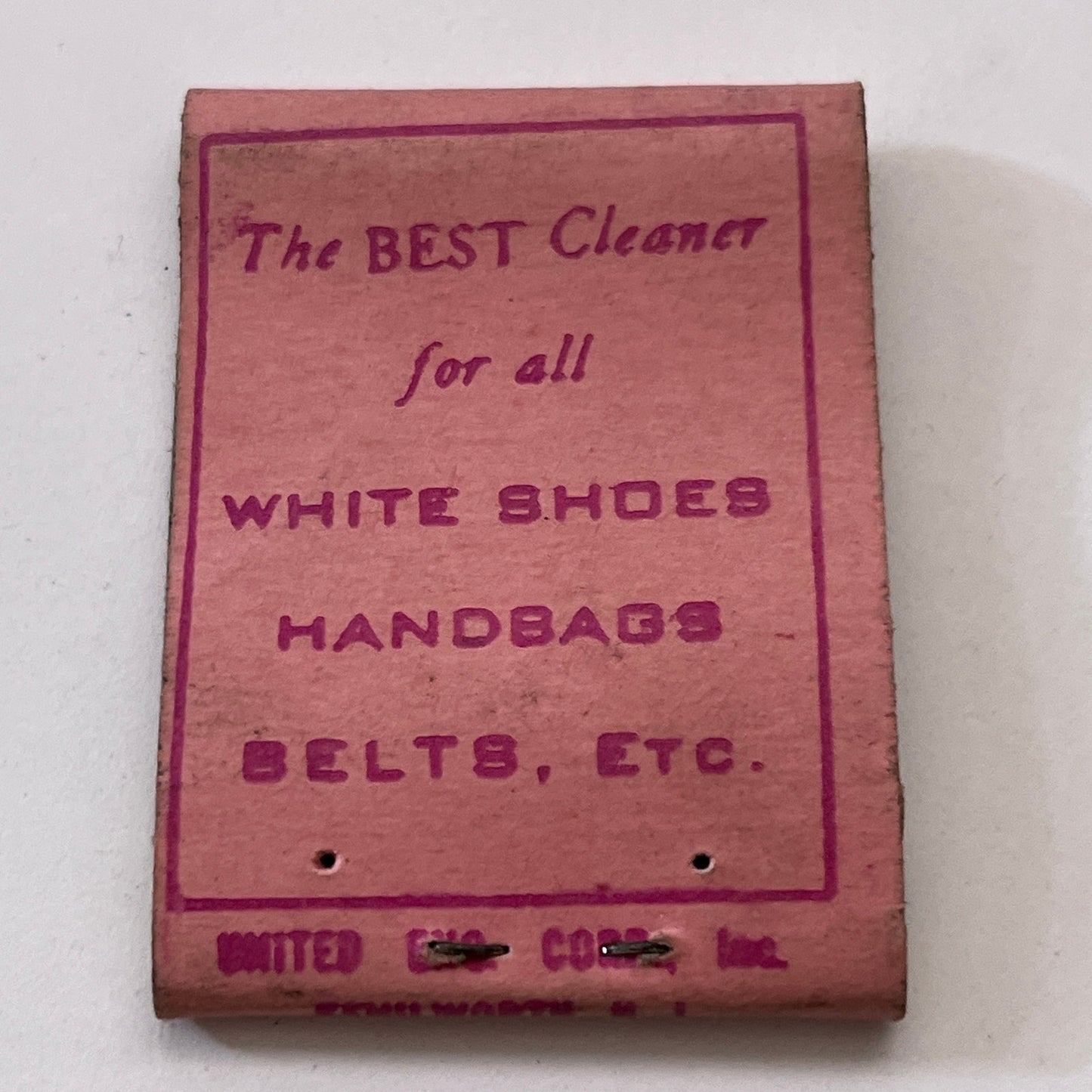 Pola-Wite- Whiter Than Snow Cleaner Vintage Matchbook Cover TB8-MB3-2