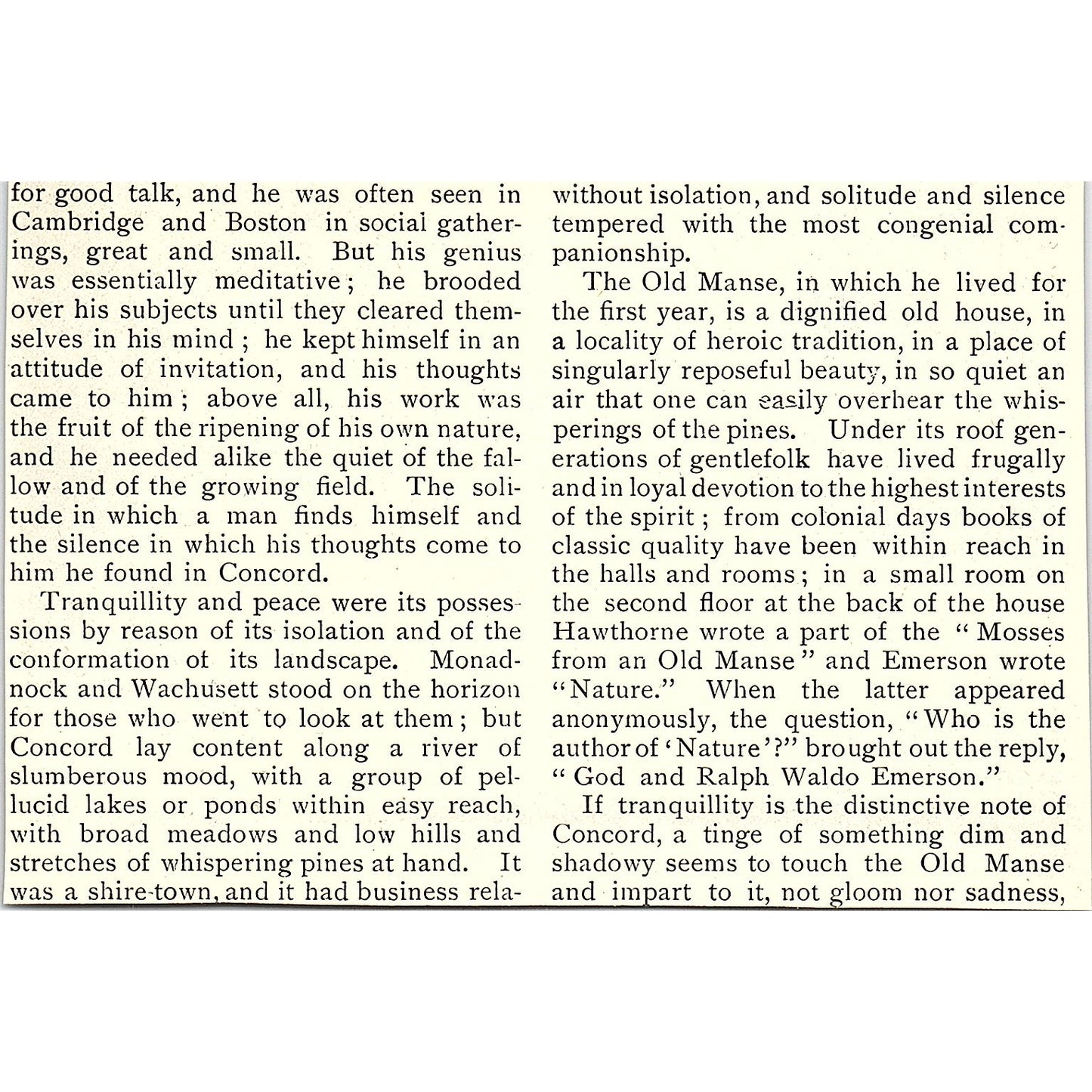 The Elms of the Concord River - Elizabeth Wentworth Roberts 1903 Art Print AG7-2