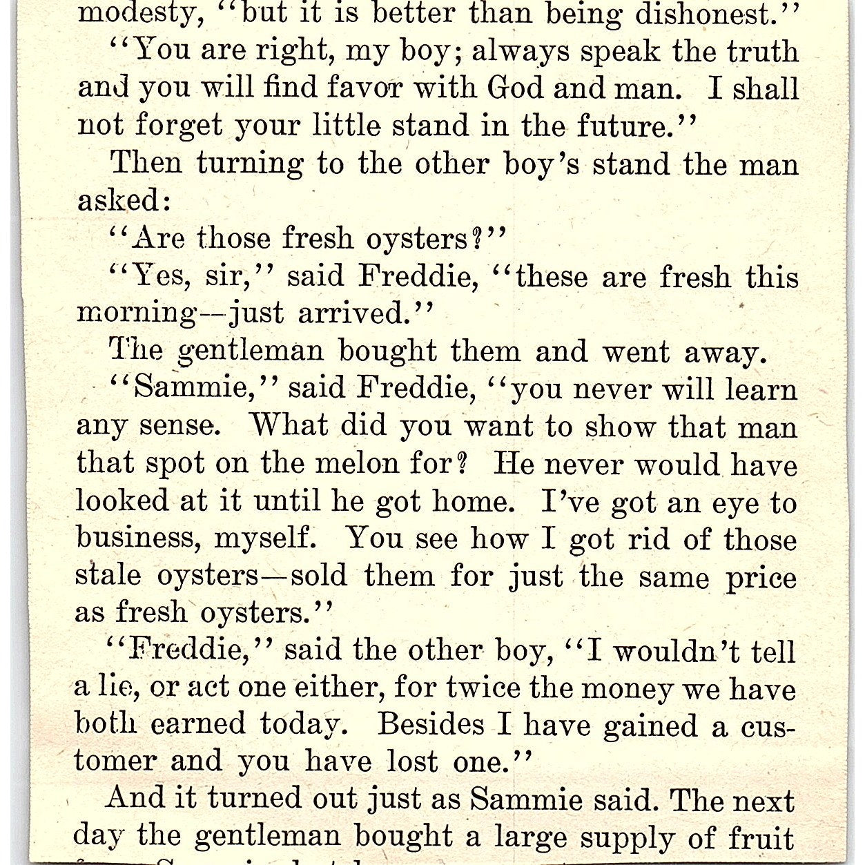 African American Boys Selling Melons 1905 Picture AG2-H2