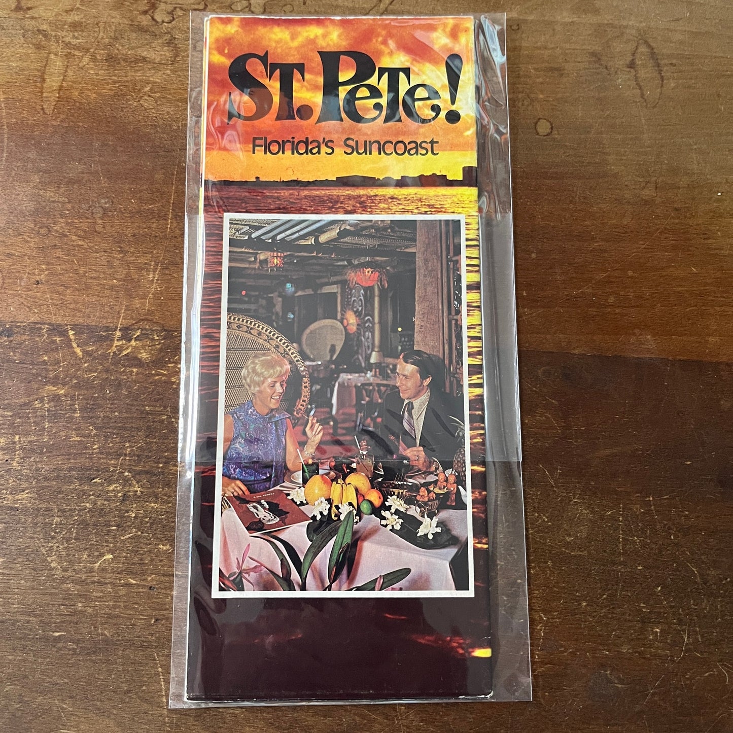 Retro St. Pete! St. Petersburg Florida's Suncoast Travel Brochure TH2-TB2