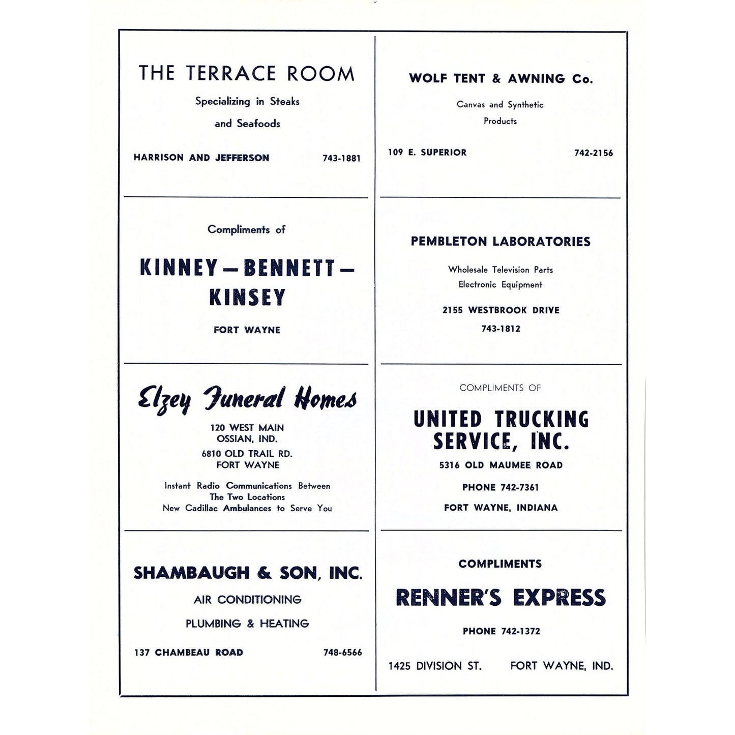 1964 The Today Show Ad - NBC WKJG-TV 33 Fort Wayne IN 1964 Ad AG1-9