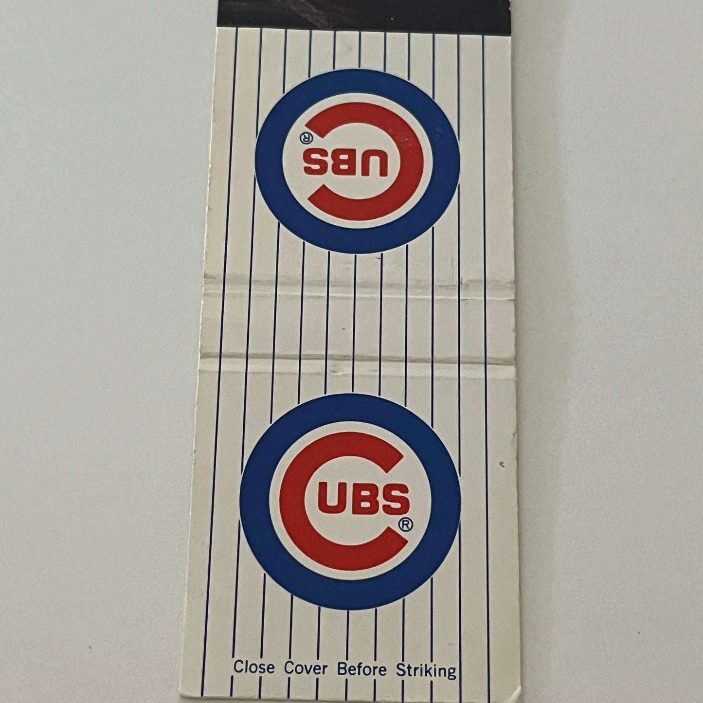 Chicago Cubs Baseball Souvenir Matchbook Cover TB6-MB2-4