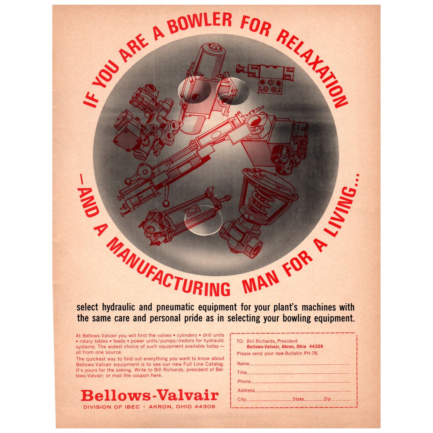 PBA Pro-Bilt Bowling Shoe Hyde Athletic Cambridge 1969 Bowling Program Ad D25