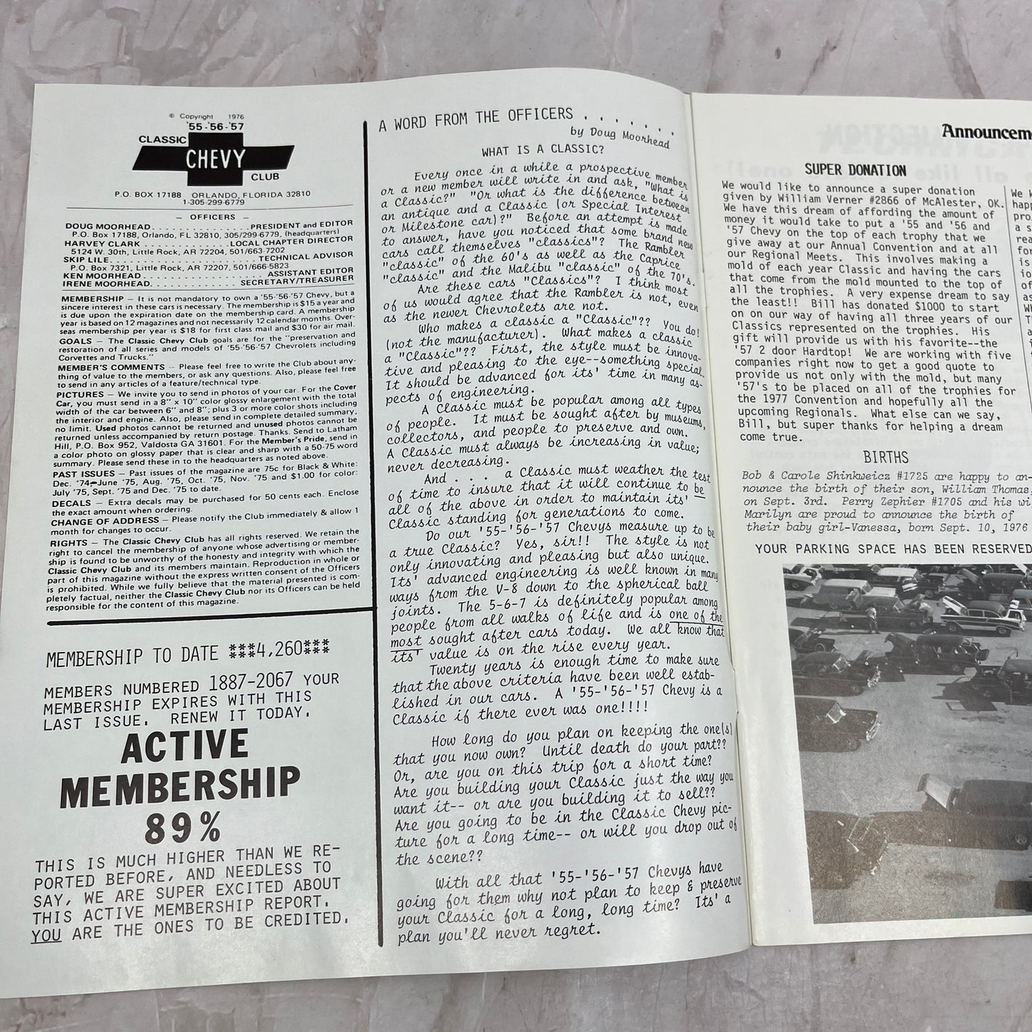 Brown Wagon - '55, '56, '57 Classic Chevy World Magazine - Oct 1976 M29