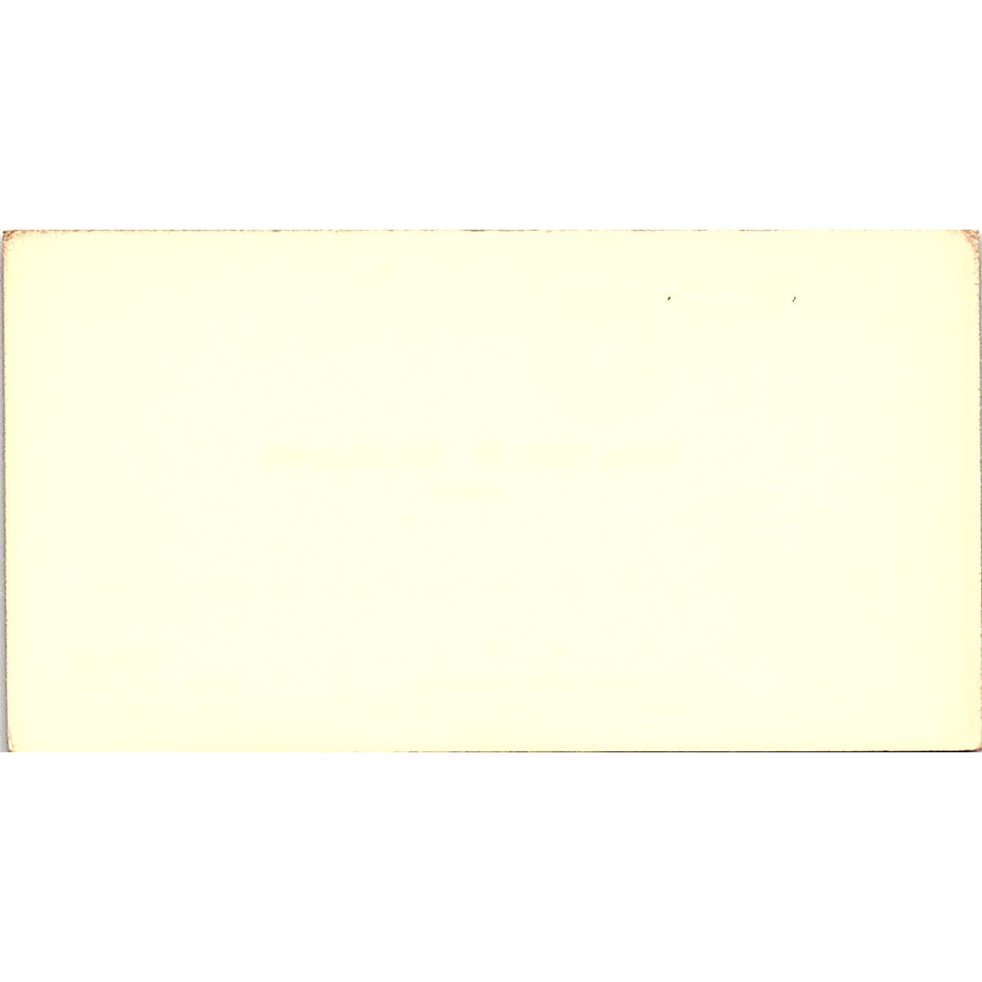 Gene D Wickizer Bankers Life & Casualty Bandon OR Vintage Business Card SD9-B8