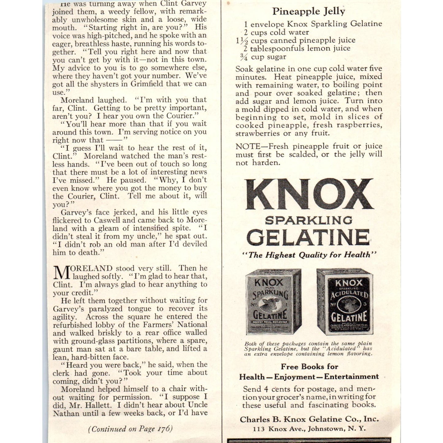 Ypsilanti Reed and Fibre Furniture Ionia MI 1924 Magazine Ad AF7-LJ1