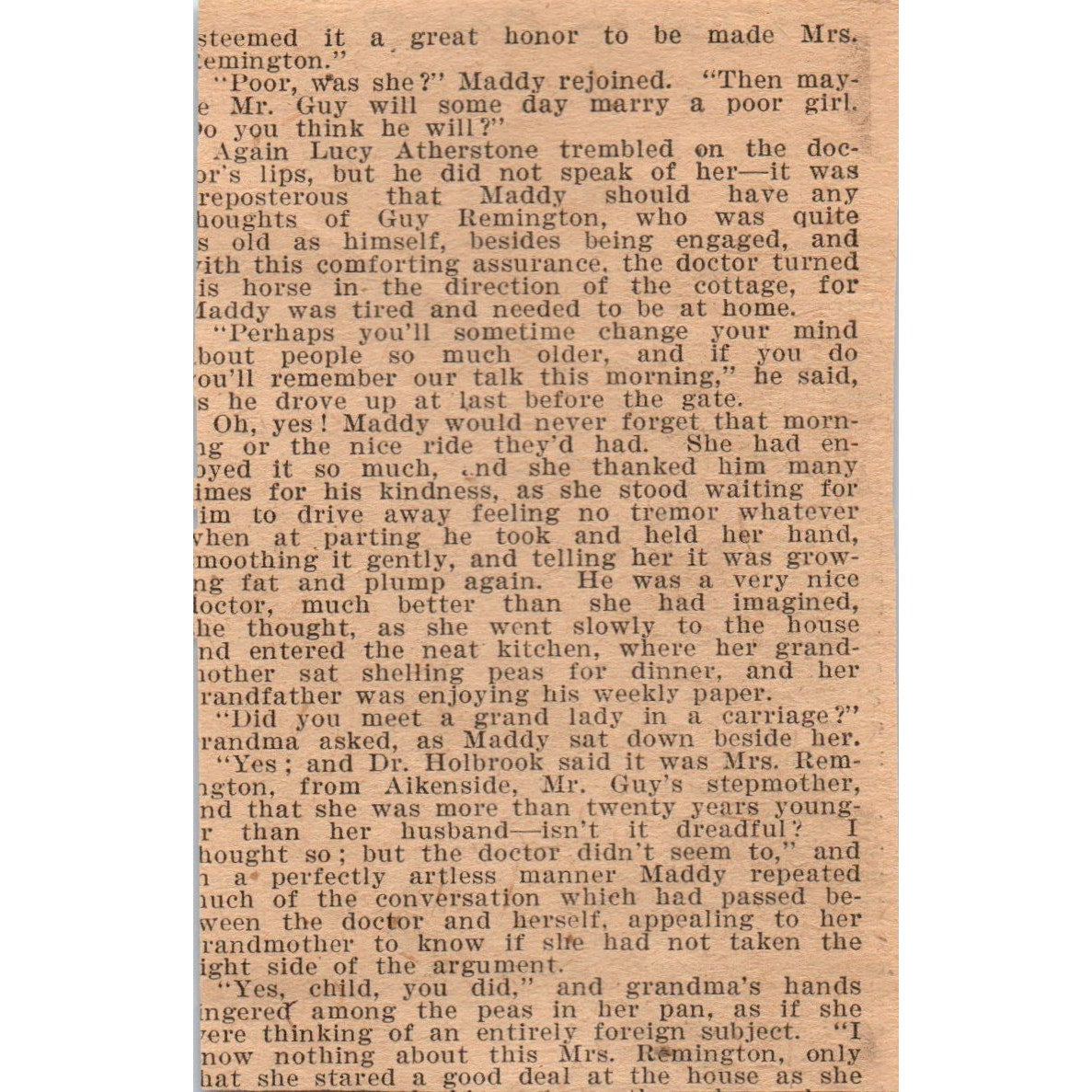 Catarrh Cure Dr J. W. Blosser Atlanta GA 1910 Magazine Ad AF1-CM3