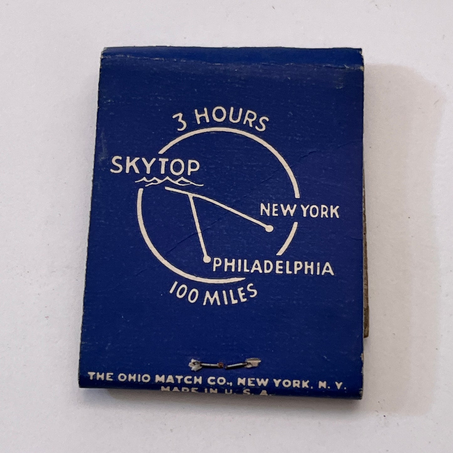 Skytop Club Pennsylvania Vintage Matchbook Cover TB8-MB3-6