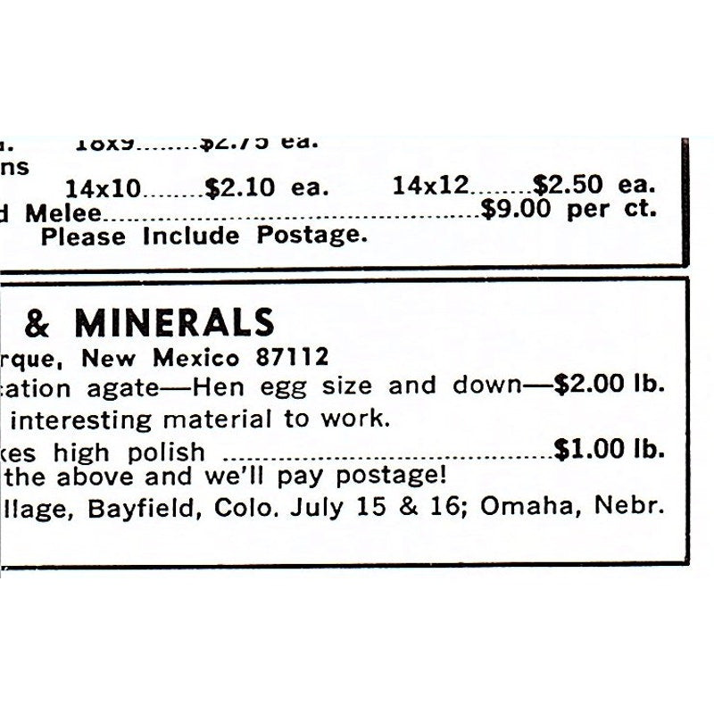 Gemesis Universal Cypress California 1972 Ad AF8-M3