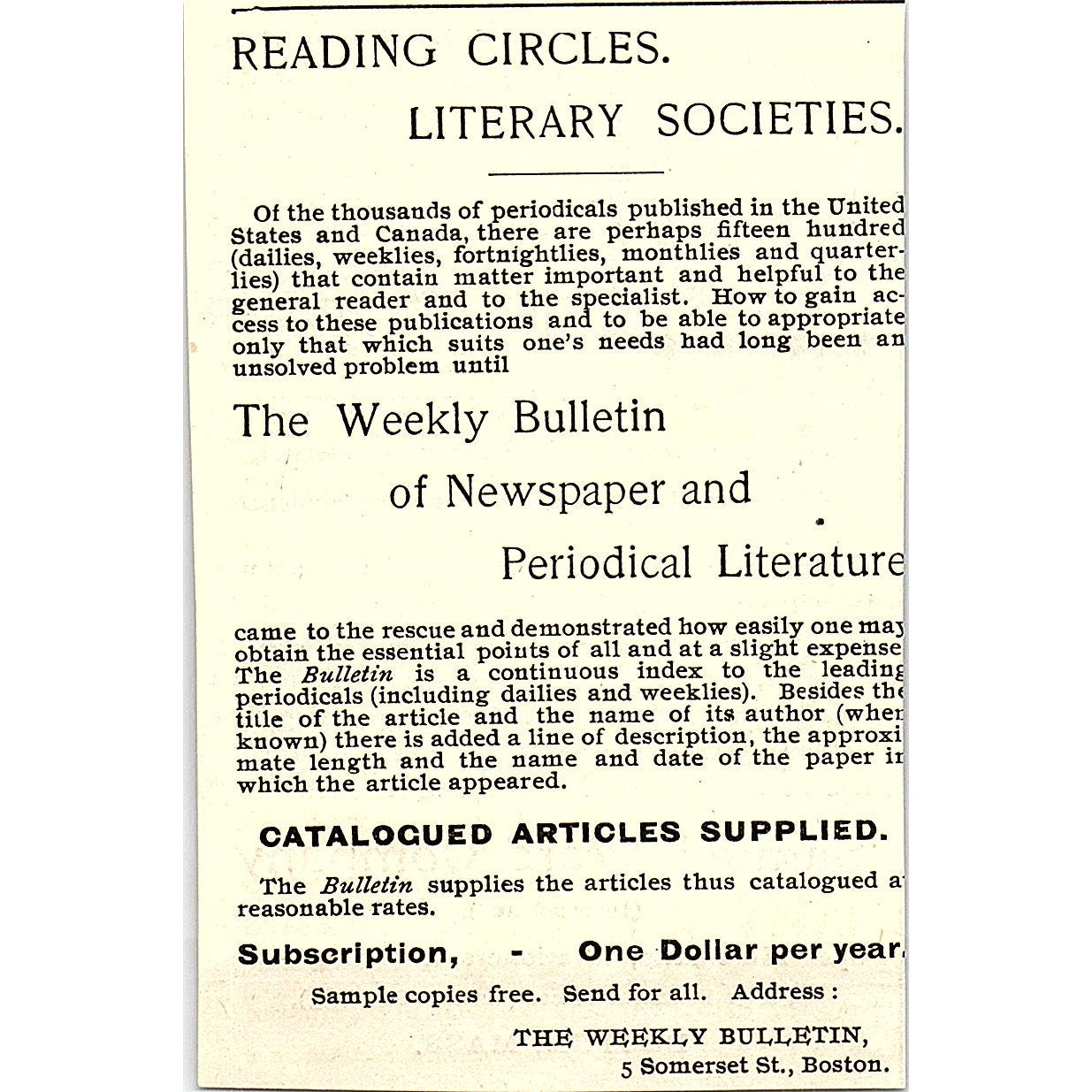 Samuel Ward Company Paper Merchants Boston MA 1892 Ad AG2-M9