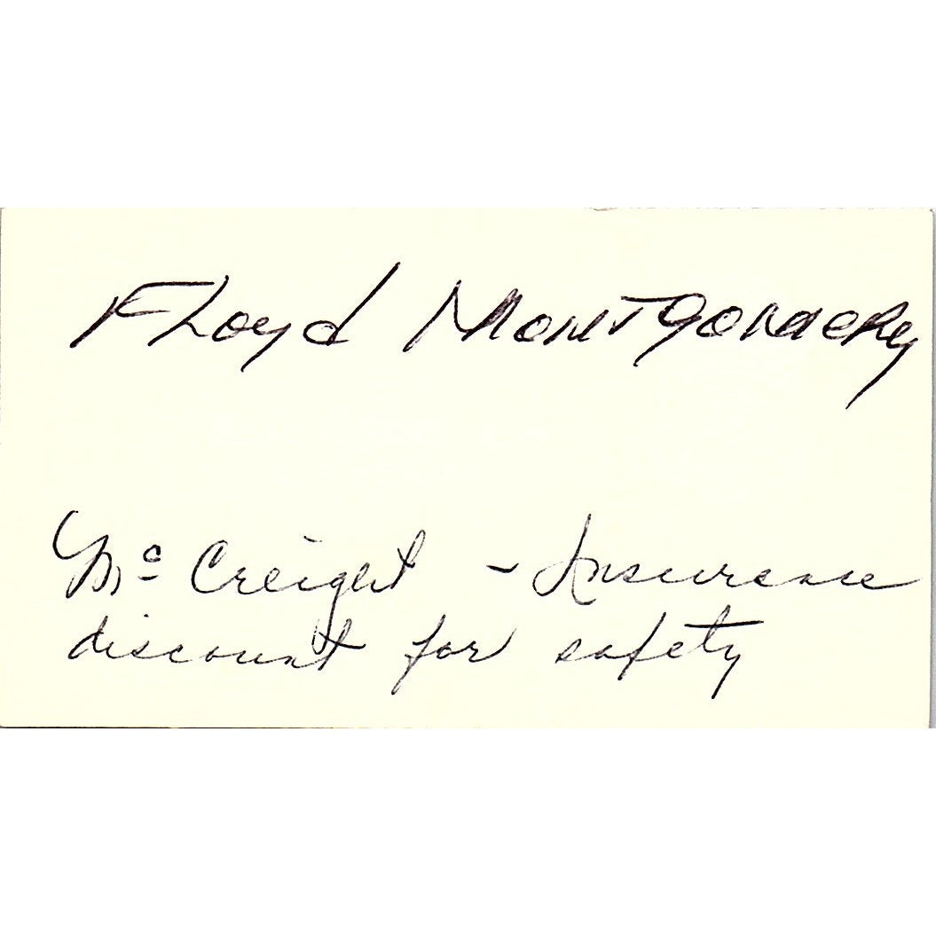 Lt. H.A. Skip Miller Pasadena TX Police Dept Vintage Business Card SC9-B5