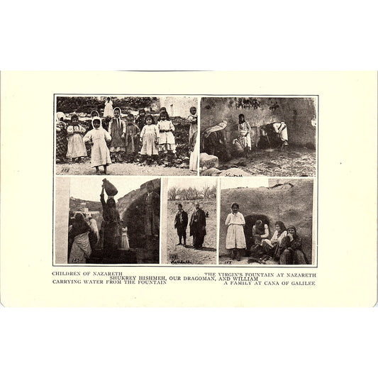 The Virgin's Fountain at Nazareth 1905 Art Print SAG4-4