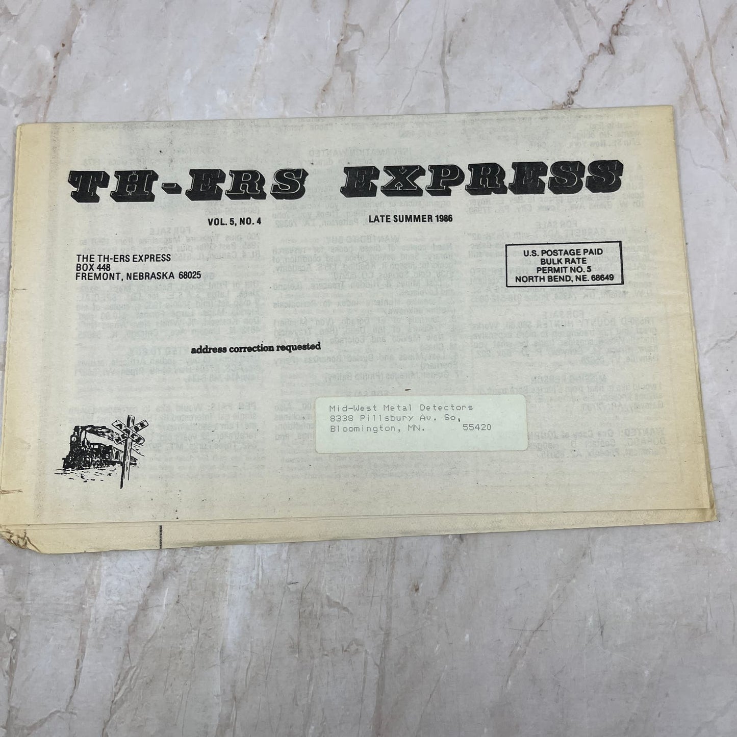 1986 Summer - The Th-Ers Treasure Hunting Newsletter - Ames NE M11