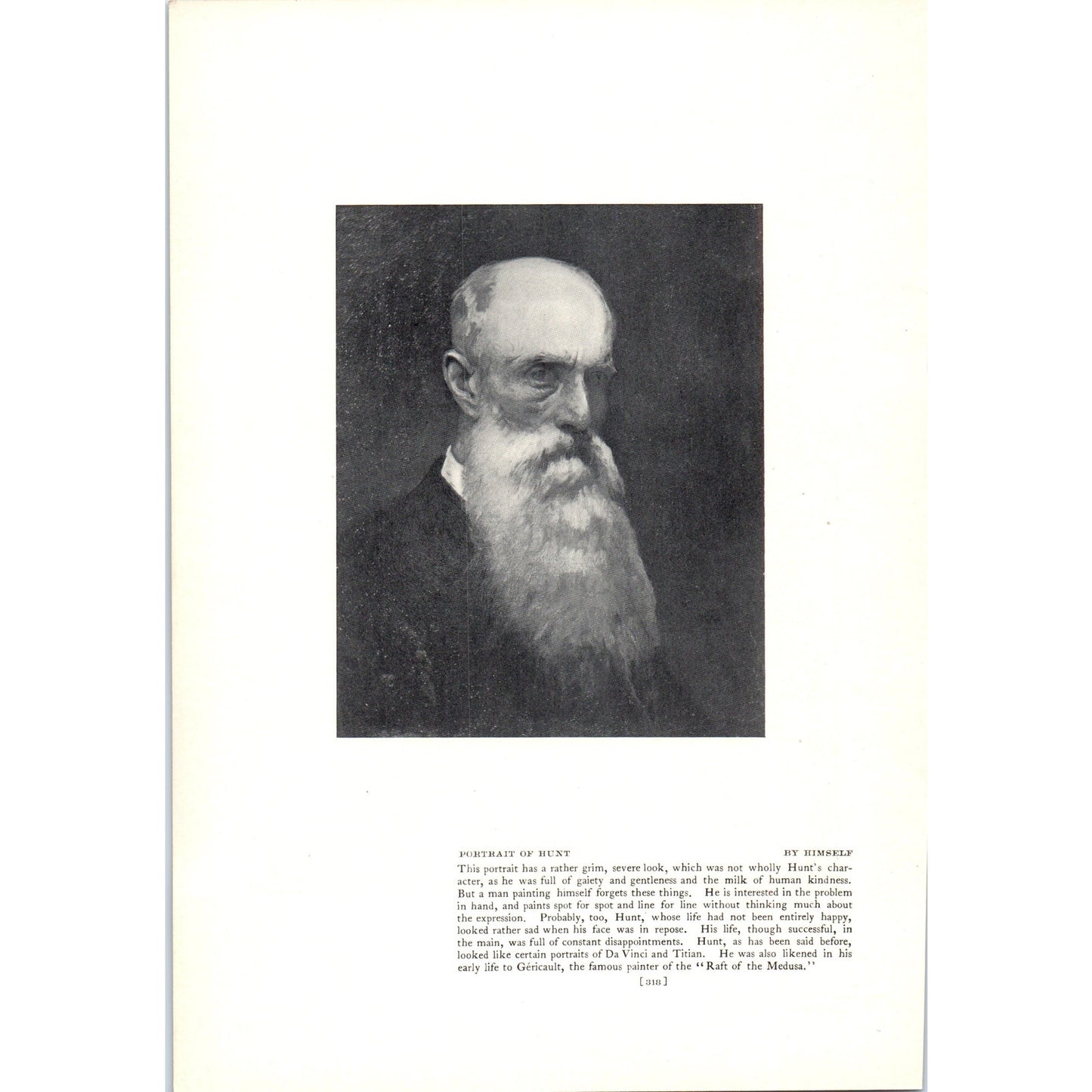 Girl Reading - Hunt 1908 Victorian Art Print AB8-MA12