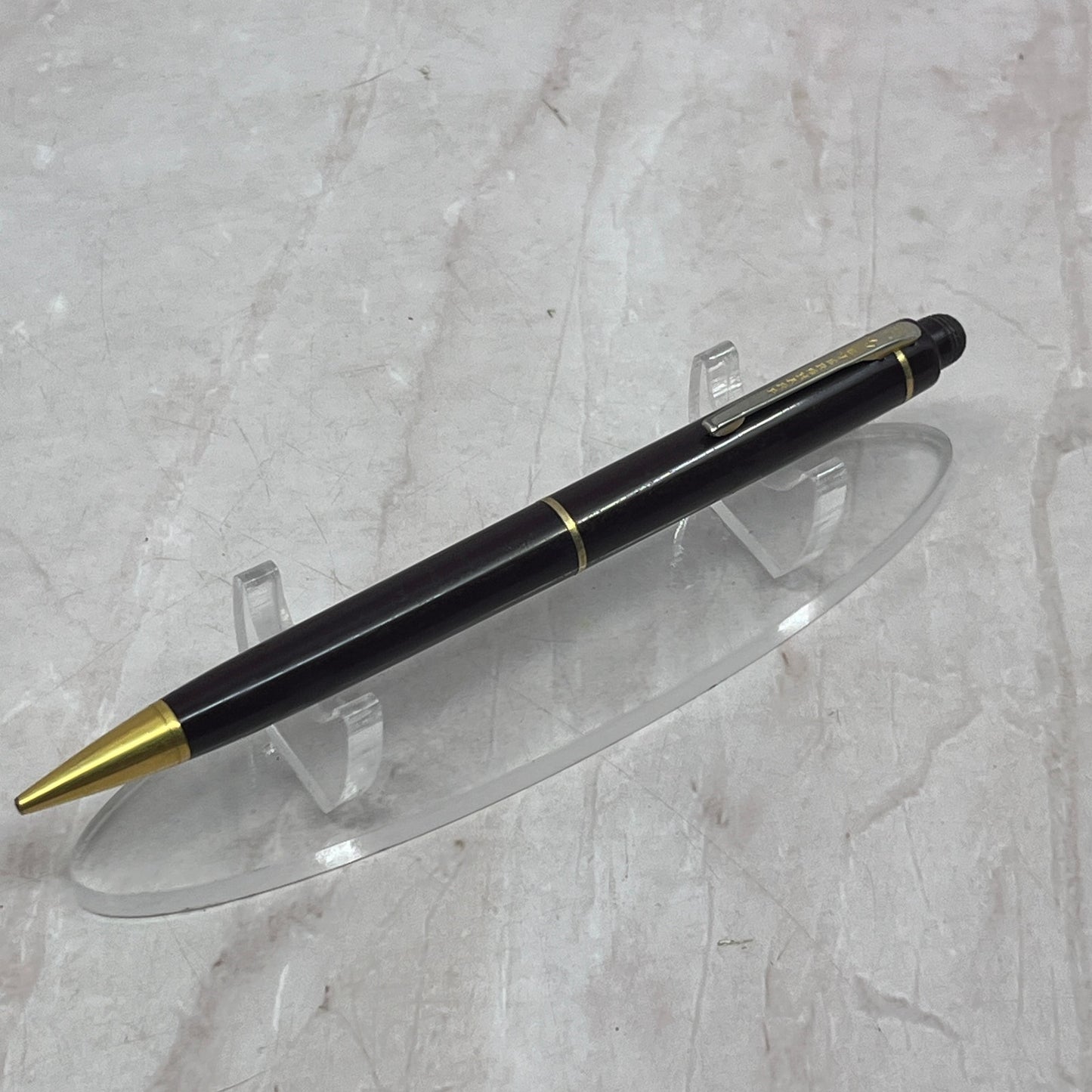 Vintage Wahl-Eversharp Skyline Jet Black Repeater Vintage Mechanical Pencil SB8-Y1