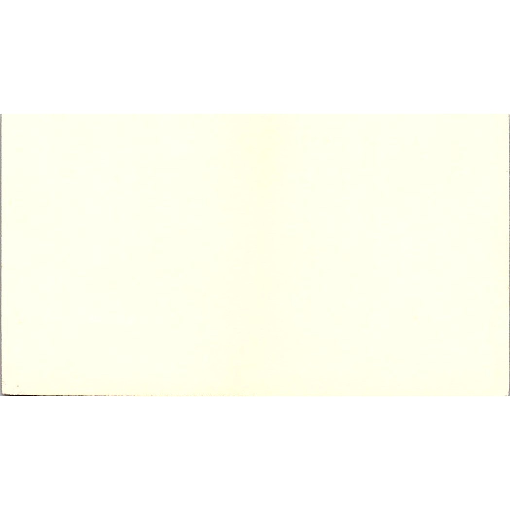 Francisco Quiroz Mexican Line Houston Vintage Business Card SC9-B2