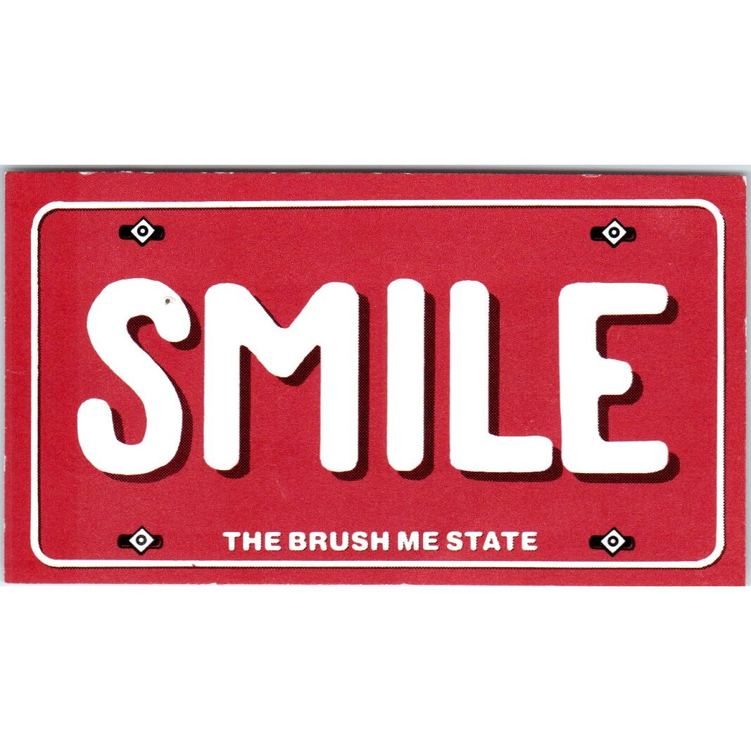 J.W. Ausmus DDS Family Dentistry Houston TX Vintage Business Card SD8-B19