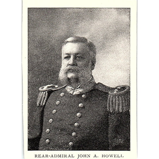 Rear-Admiral John H. Howell Portrait Photo 1903 Art Print AG7-M7
