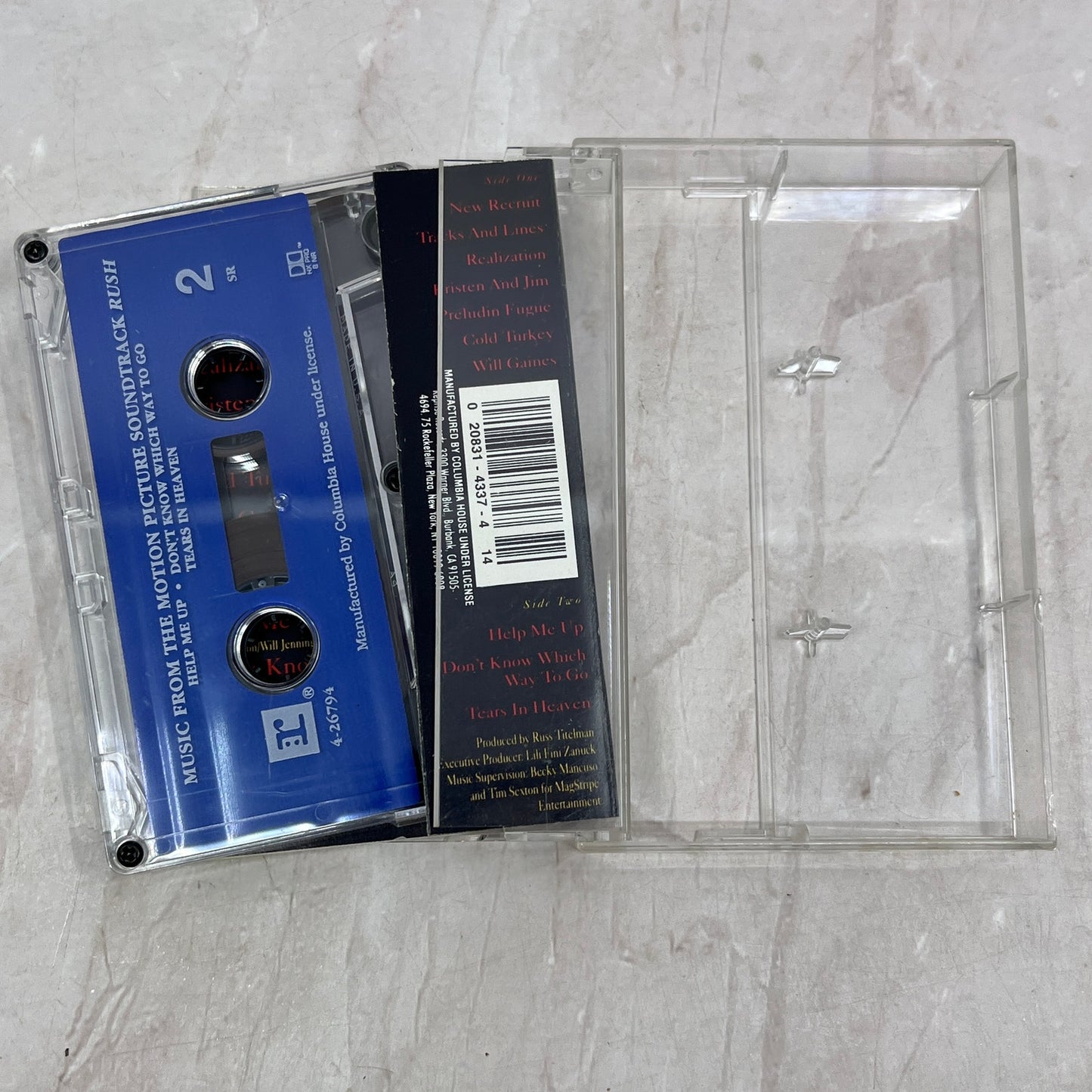Rush - Motion Picture Soundtrack - Cassette Tape TH9-C2