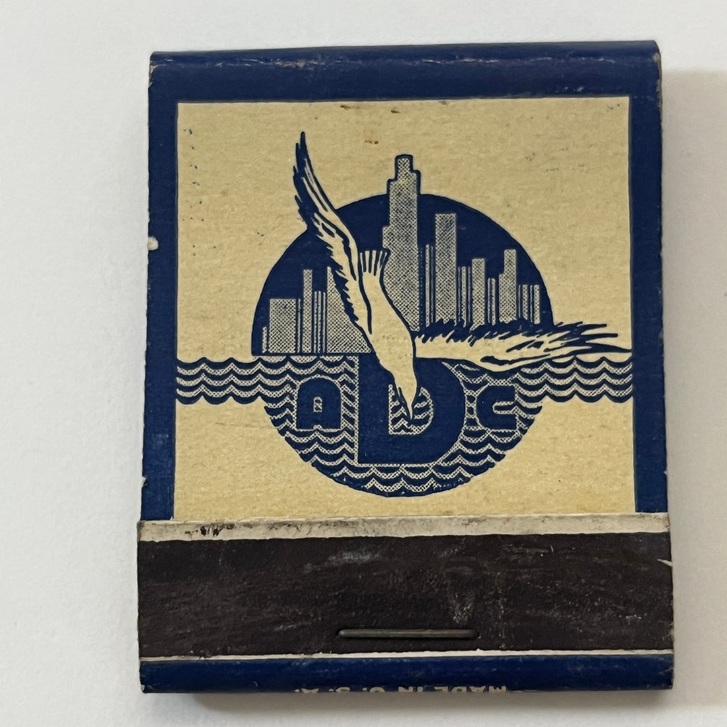 Downtown Athletic Club New York Vintage Matchbook Cover TB6-MB1-3