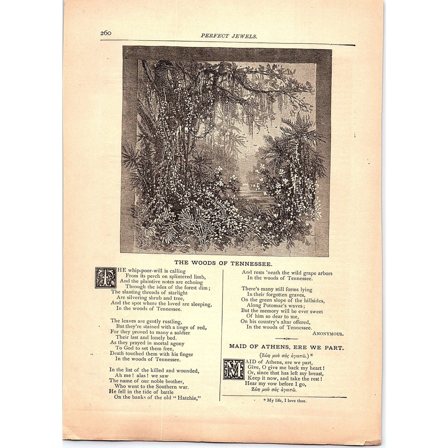 The Deserted Village Part First - Goldsmith 3 Pages 1884 Poem TA5-CJ-4