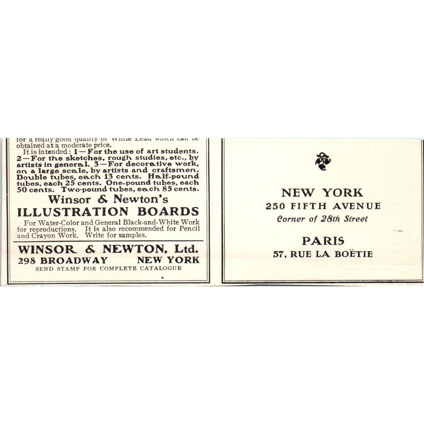 Greuze Young Girl Repro Berlin Photographic Co c1905 Victorian Ad AF1-CM4