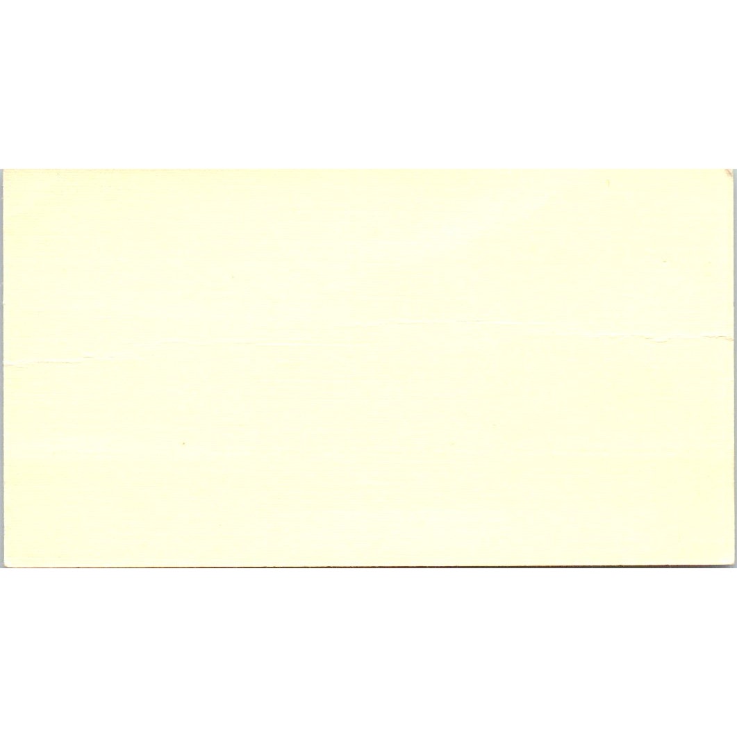 Gary Wisdom Global Services Inc Canon Houston Vintage Business Card SE3-B2