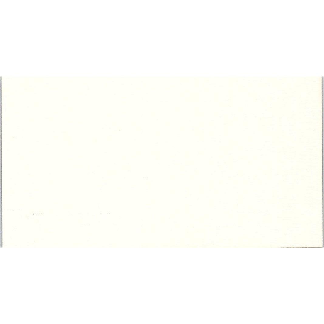 Fowler, Cooner & Davidson CPA Houston TX Vintage Business Card SD9-B1