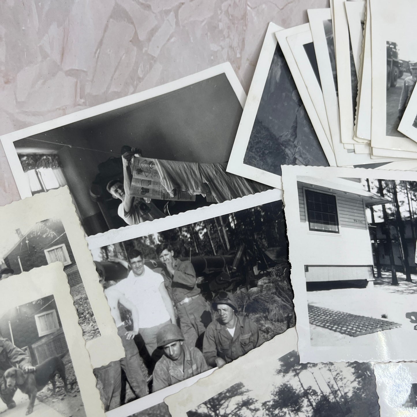 Huge Photo Lot Cpl Bernard J. Zelinsky Stationed Postwar Germany c1954 TG7-AP3