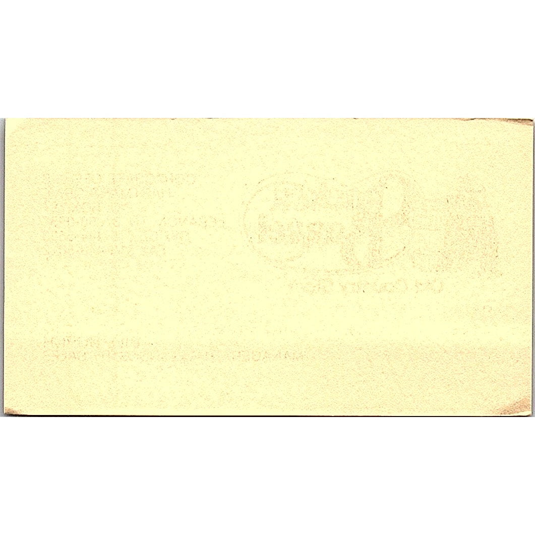 Cracker Barrel Old Country Store Bill Burch Lebanon TN Business Card SF3-B4