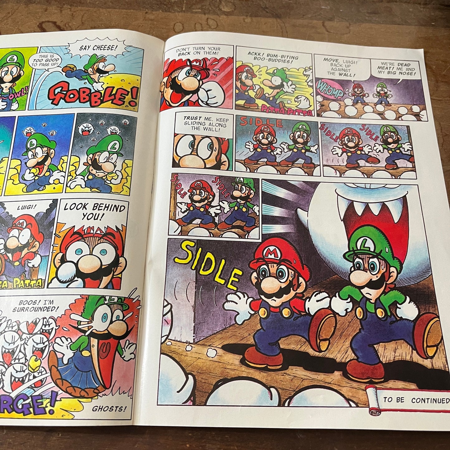 Super Mario Adventures Comic Charlie Nozawa Game 5 Pages 1992 AG1-11
