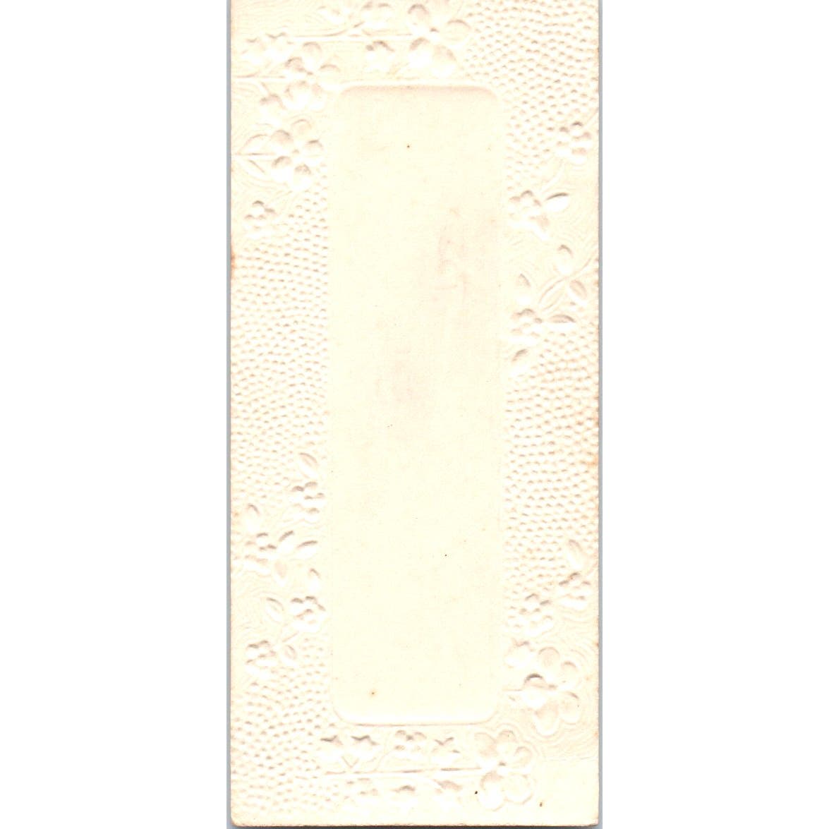 Vintage Olga S. Mattsson Ettebro Konfirmations Minne Swedish Calling Card AE2