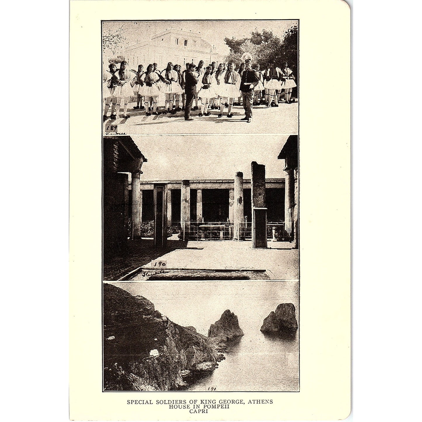 Special Soldiers of King George, Athens 1905 Art Print SAG4-5