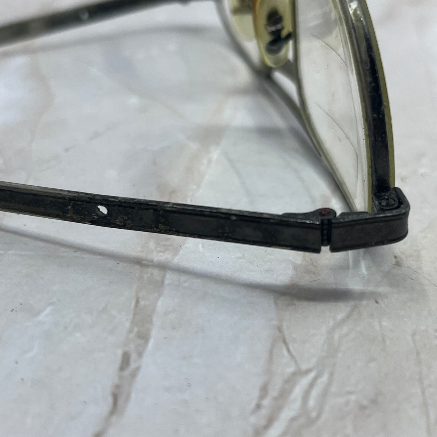 Retro Men’s Silver Tone Aviator Sunglasses Eyeglasses Frames TD7-G6-7