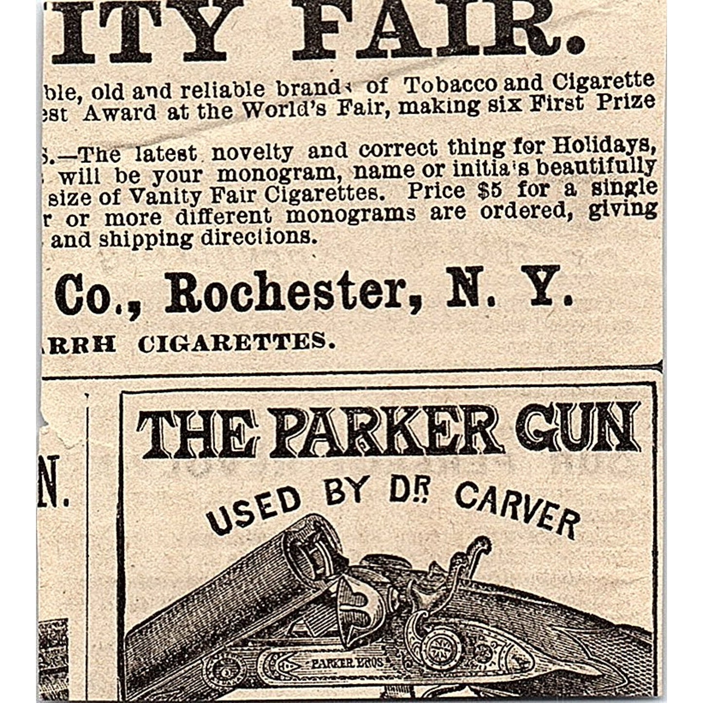 Mann's Trolling Spoons John H. Mann Syracuse NY Fishing Lures 1878 Ad AG2-M14