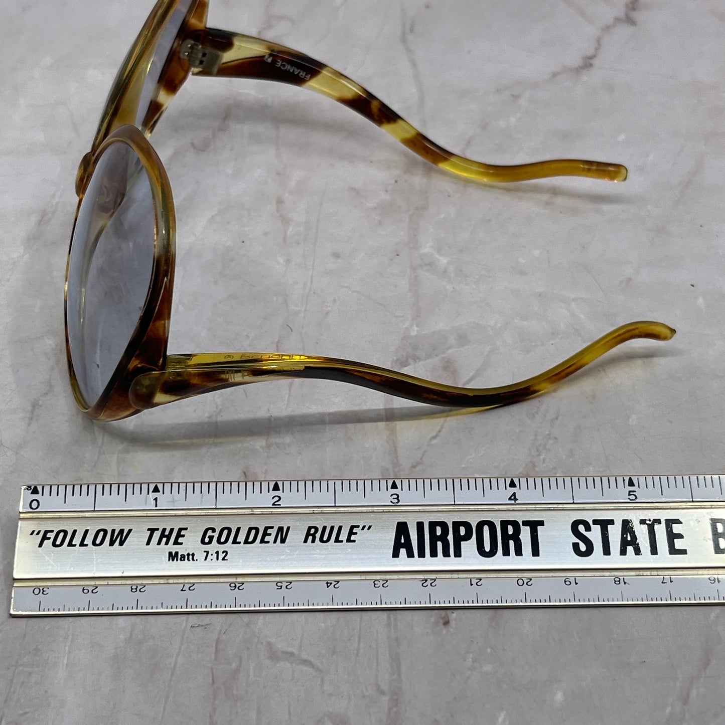 Retro Renauld Mega Oversize Drop Arm France Sunglasses Frames TH9-G2-9