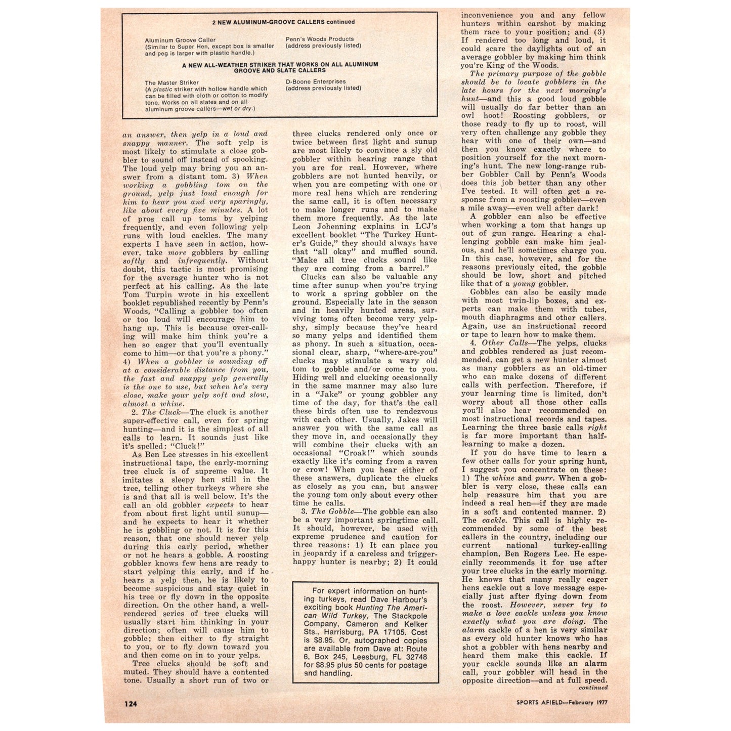 Collectible Safari Card Set Promo - Safari Cards Middlesex NJ 1977 Ad D25