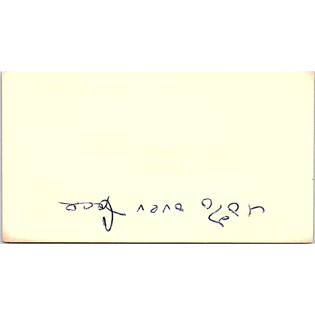 The Treasure Chest Jewelers Albert C. Otto Long Beach CA Business Card SB4-B1