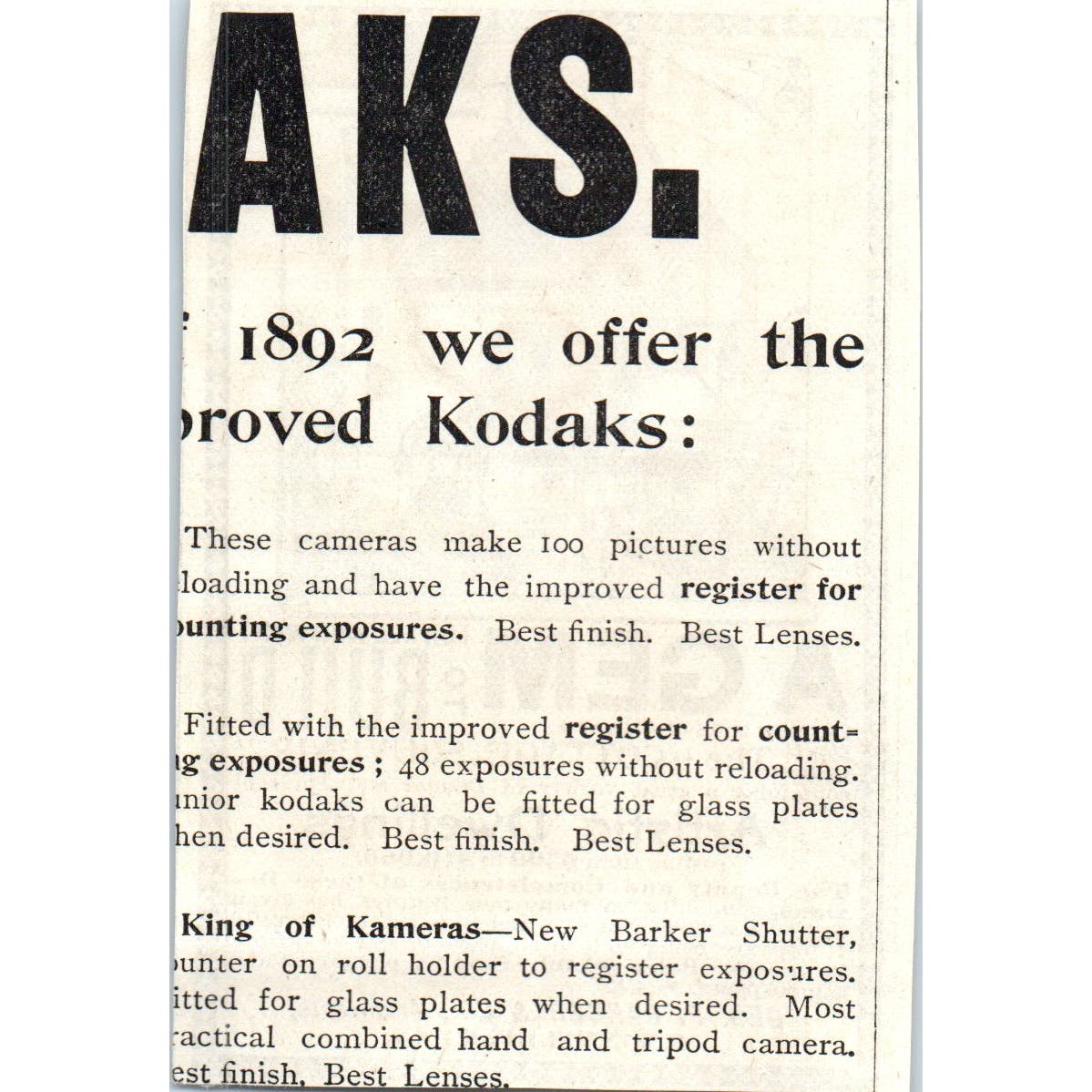 A Gem Build Geo. F. Barber. & Co Architects Knoxville c1890 Victorian Ad AE8-CH7