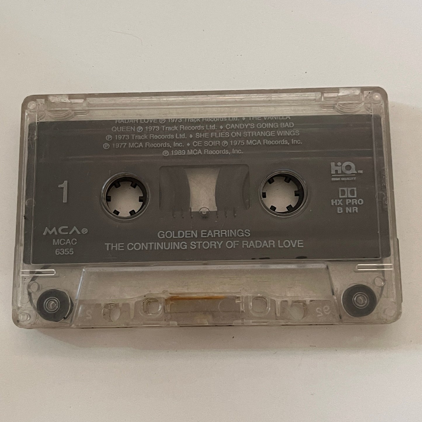 Golden Earrings - The Continuing Story of Radar Love Cassette Tape TB6-OT2