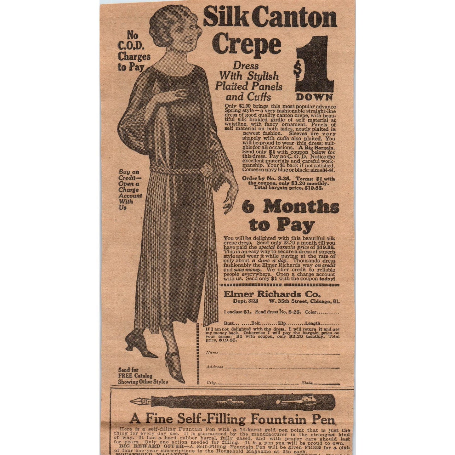 William P. Kahn Skin Care Miracle Quackery 1923 Magazine Ad Clip AE1-1