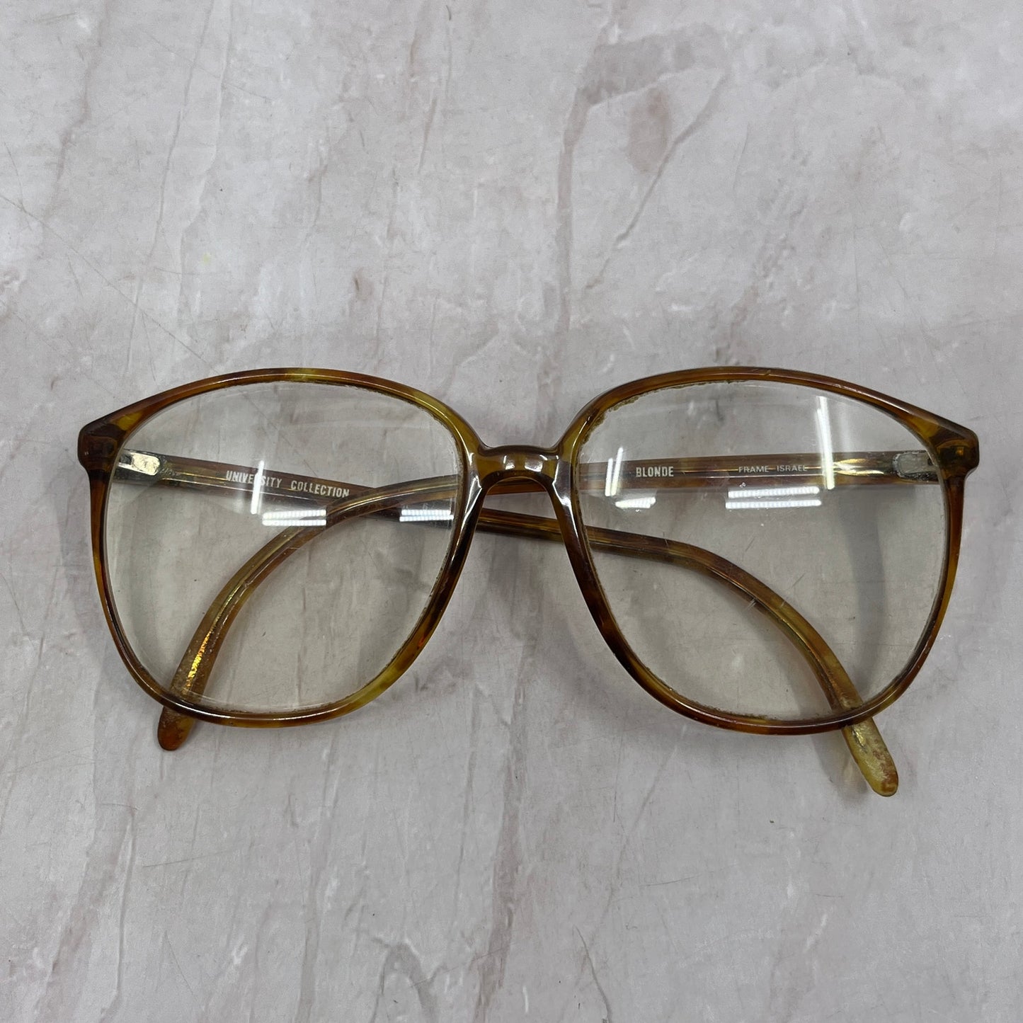Retro University Collection Semester 6 140 Israel Oversize Eyeglasses TH9-G3-6