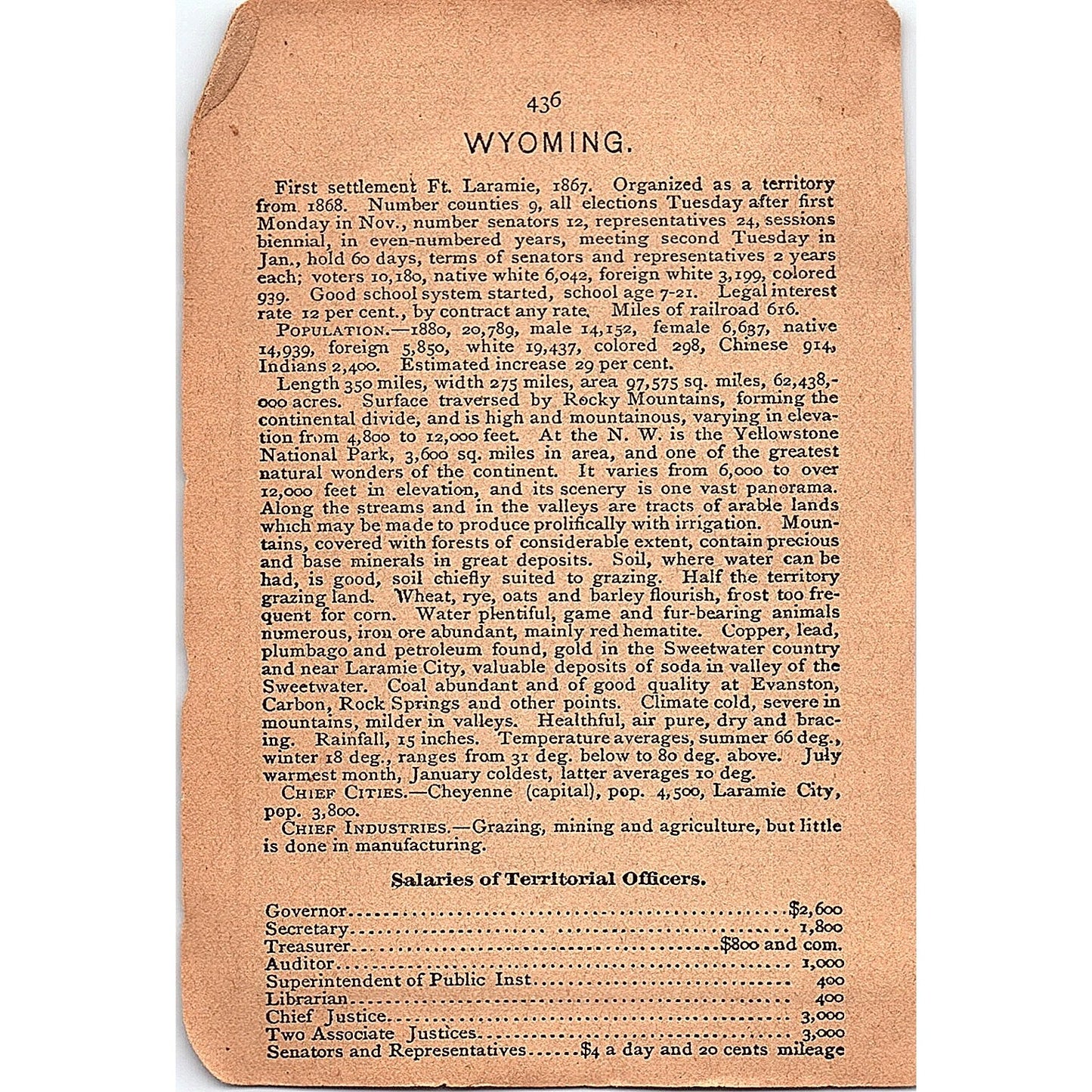 Antique 1889 Map of Wisconsin 1889 Pocket Map Engraving SAG4-H4