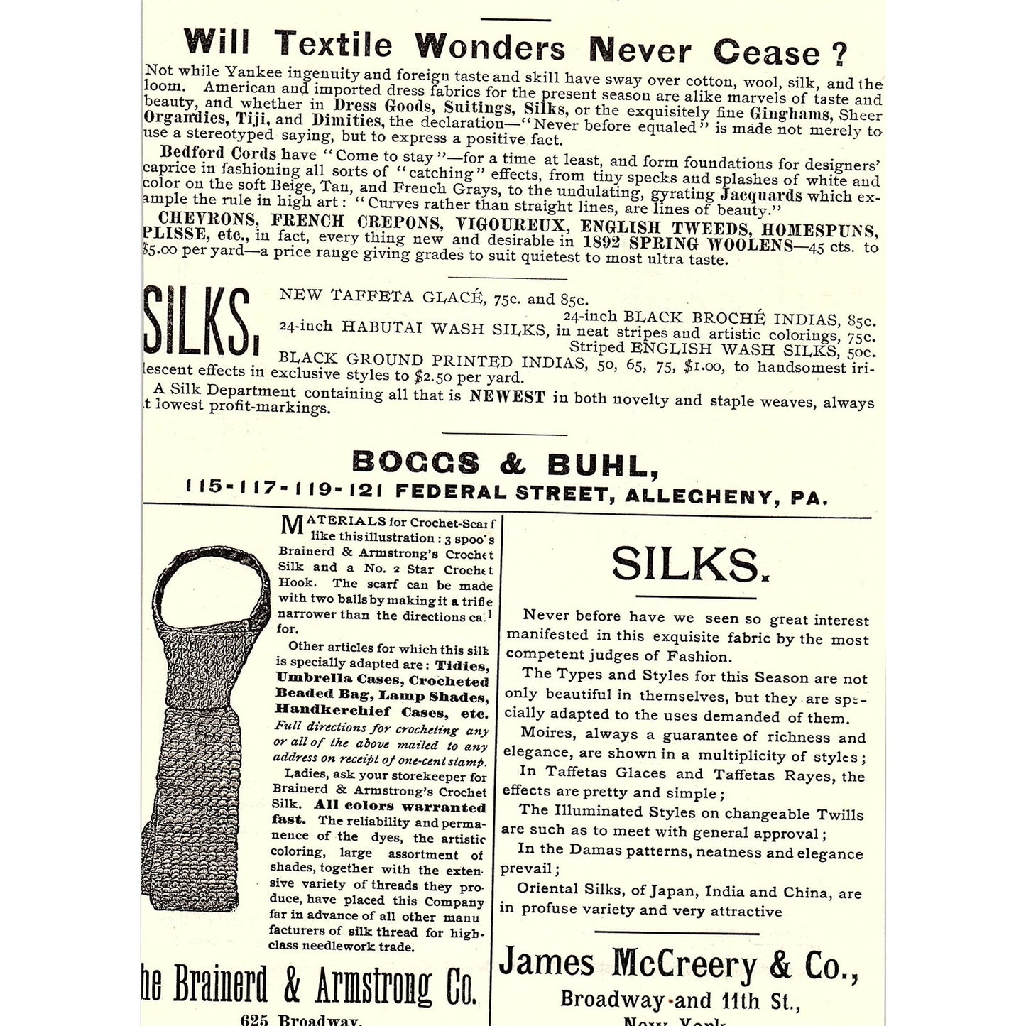 Ivory Soap Comic Cartoon Proctor & Gamble 1892 Ad AG2-8