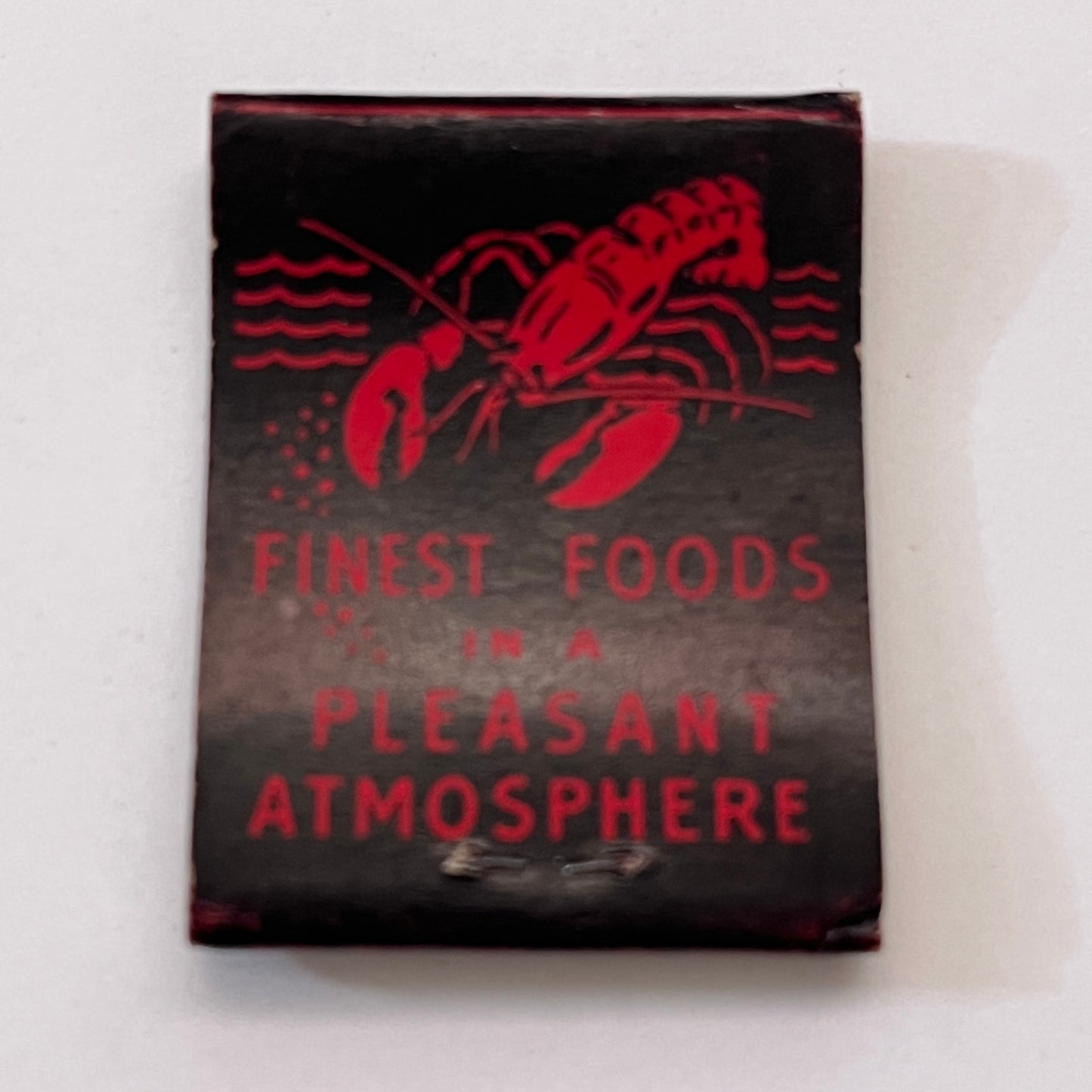 Oasis Seafood Restaurant Branford CT Vintage Matchbook Cover TB8-MB3-7