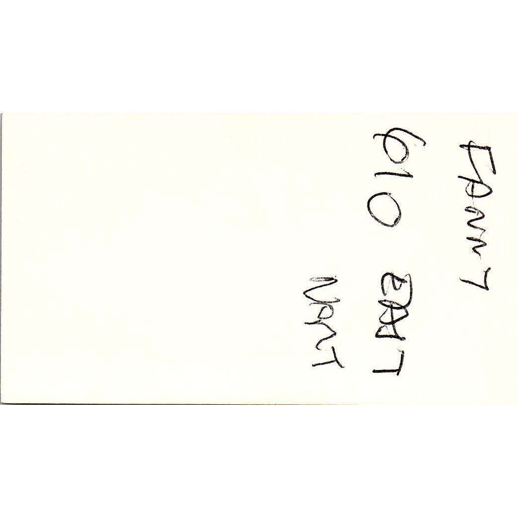 Enrique J Rey Chilean Line Inc Philadelphia Vintage Business Card SC9-B2