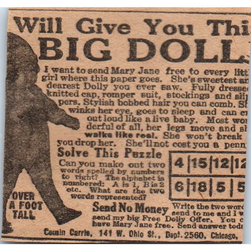 Kondon's Catarrhal Jelly Minneapolis MN 1923 Magazine Ad Clip AE1-3