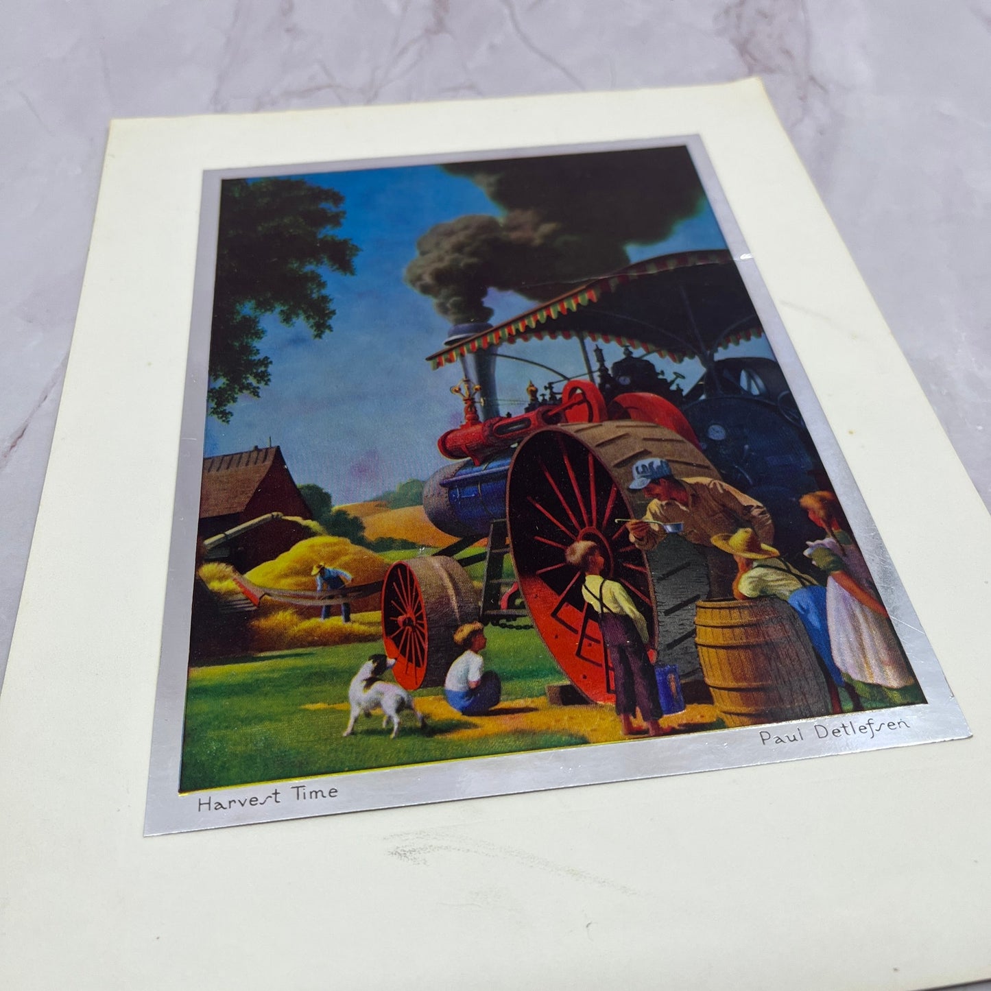 Harvest Time - Paul Detlefsen Vintage Chromatic Foil Etch 8x10" V18